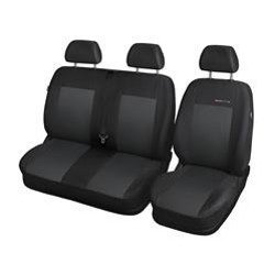 Poťahy šité na mieru pre Citroen Berlingo II Van (2008-2018) Iba predné sedadlá - lavicové sedadlo / lavica - poťahy do auta - autopoťahy - Auto-Dekor - Elegance - P-3