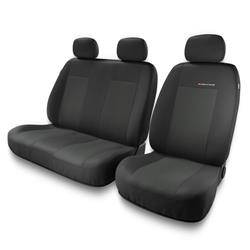 Univerzálne autopoťahy pre Iveco Daily II, III, IV, V, VI (1990-2019) - poťahy sedadiel do auta - Auto-Dekor - Elegance 2+1 - P-1