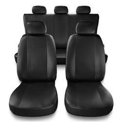 Univerzálne autopoťahy pre Seat Ibiza I, II, III, IV, V (1984-2019) - poťahy sedadiel do auta - Auto-Dekor - Comfort - čierna