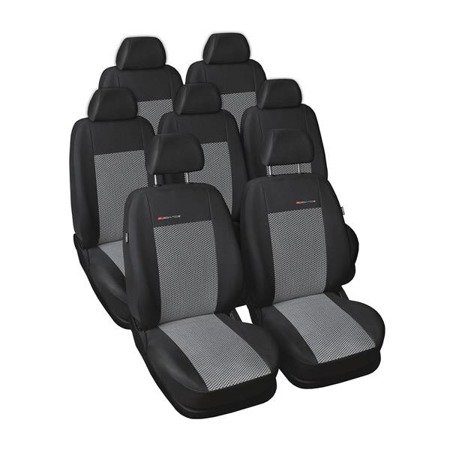 Poťahy šité na mieru pre Seat Alhambra Van (1996-2010) 7 sedadiel - poťahy do auta - autopoťahy - Auto-Dekor - Elegance - P-2